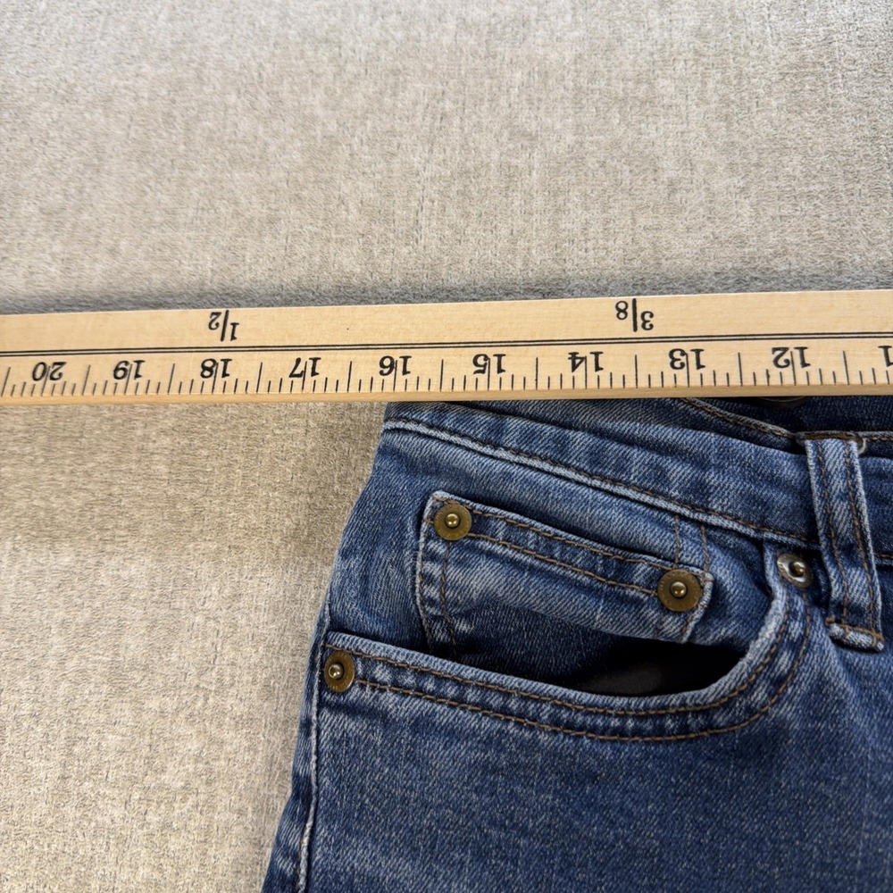 Lauren Ralph Lauren Jeans Womens 10 Blue Straight Leg Logo Preppy Medium Wash - Picture 5 of 16